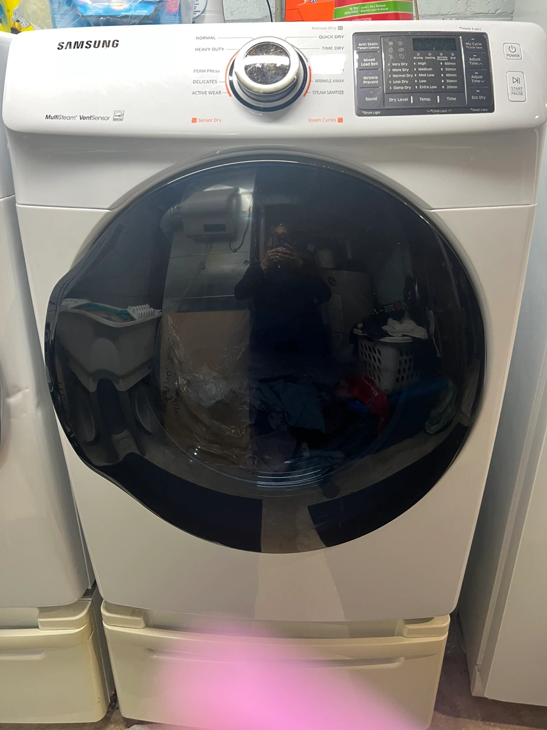 Moving Sale! Samsung Front Load Washing Machine & Dryer Electric - photo 3