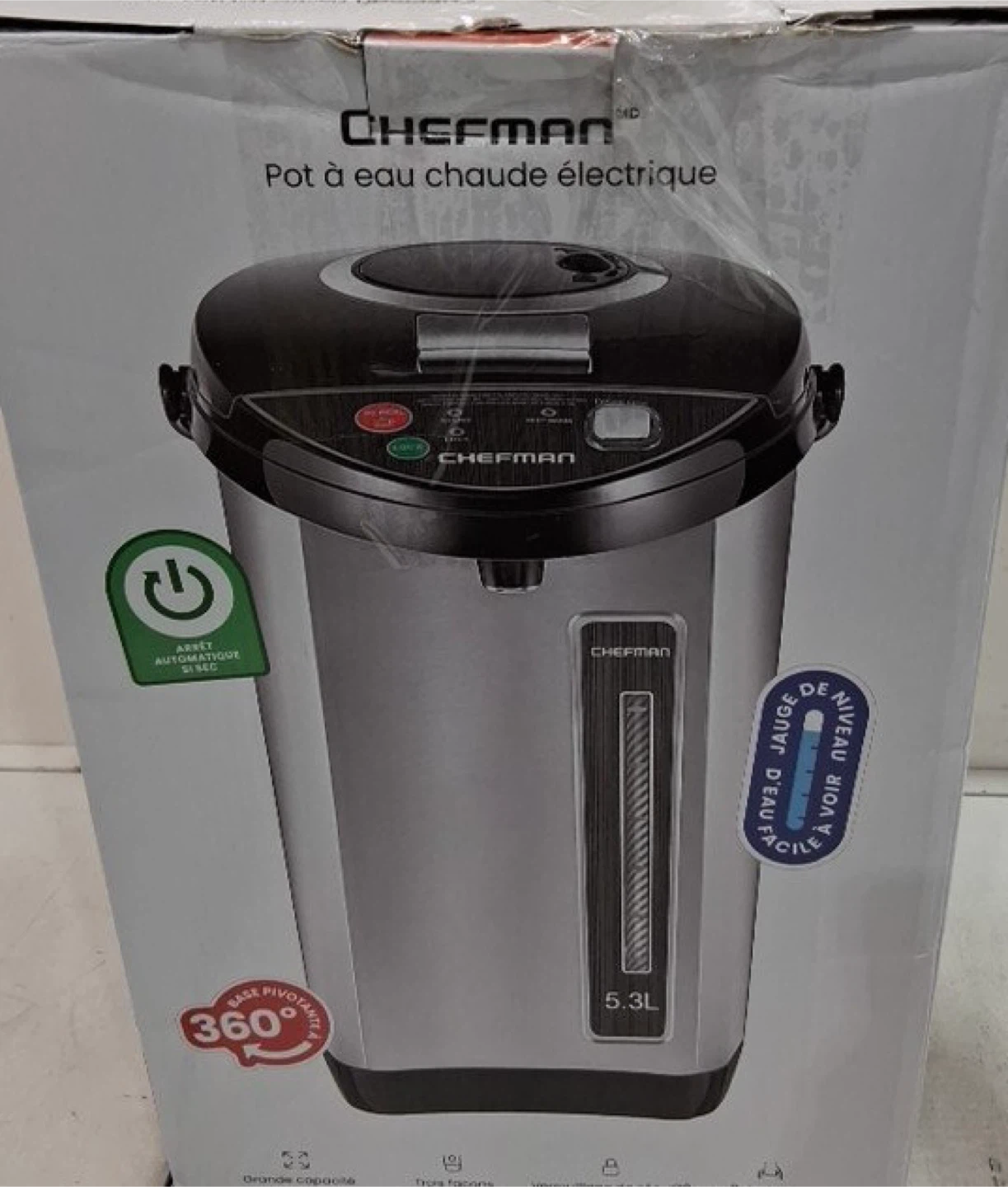 Chefman 5.3L Electric Hot Water Pot - photo 2