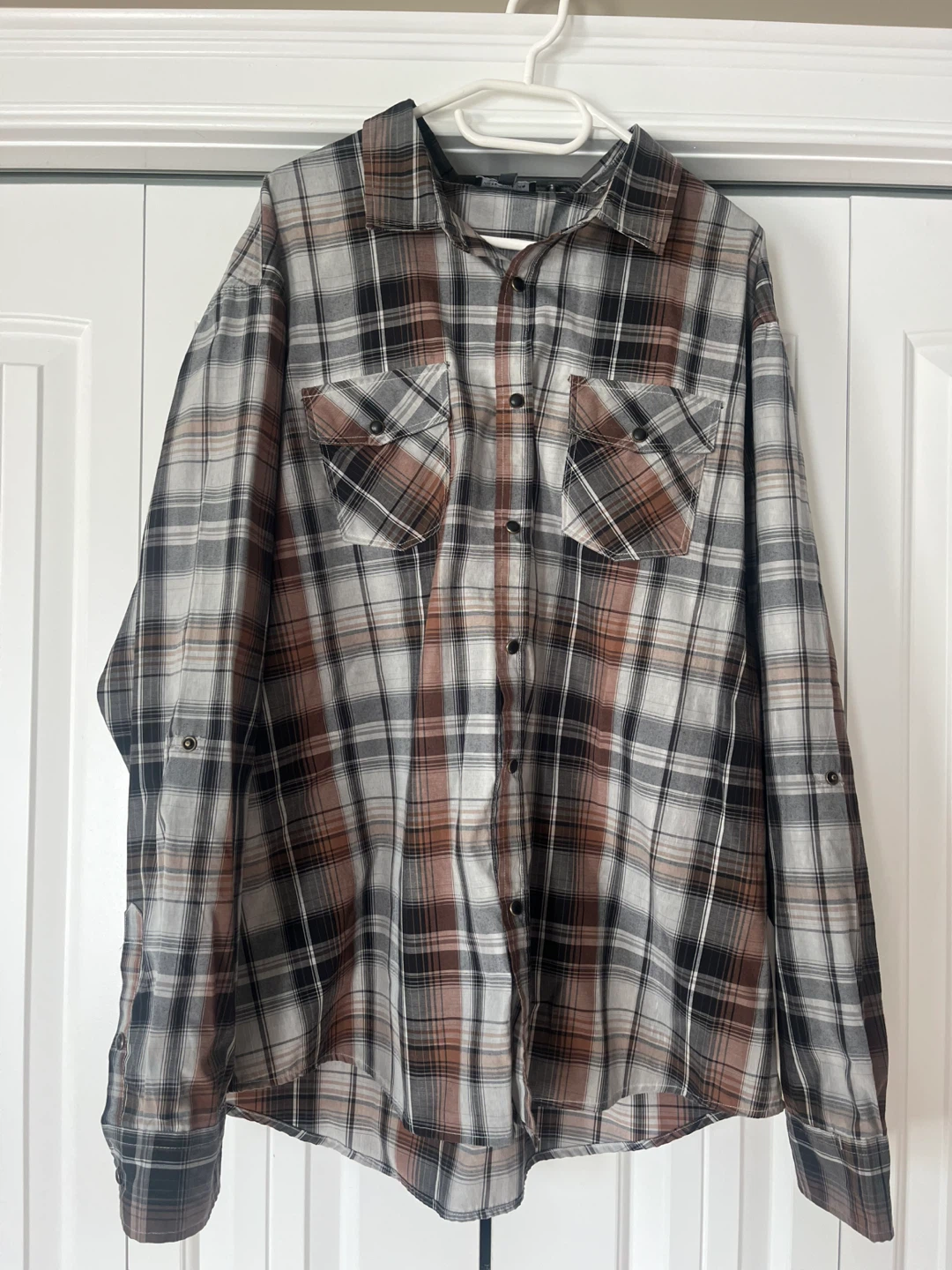 Men's Plaid Long Sleeve Shirt