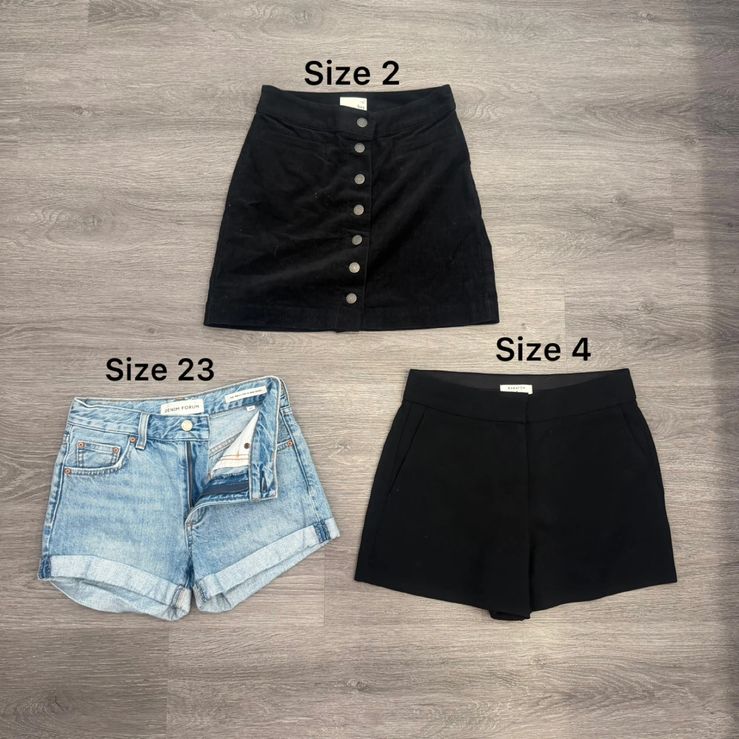 Denim Forum Shorts - photo 2