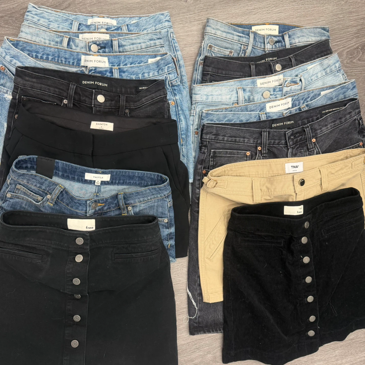 Denim Forum Shorts