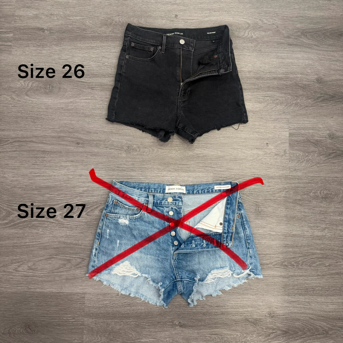Denim Forum Shorts - photo 4