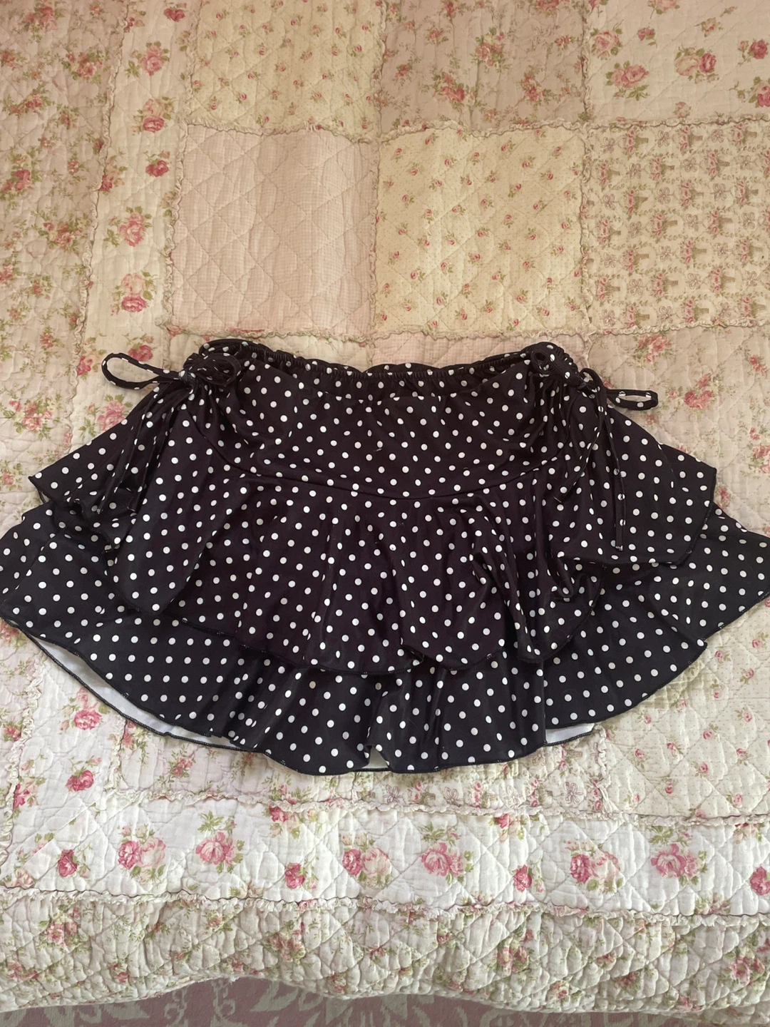 Polka dot skirt