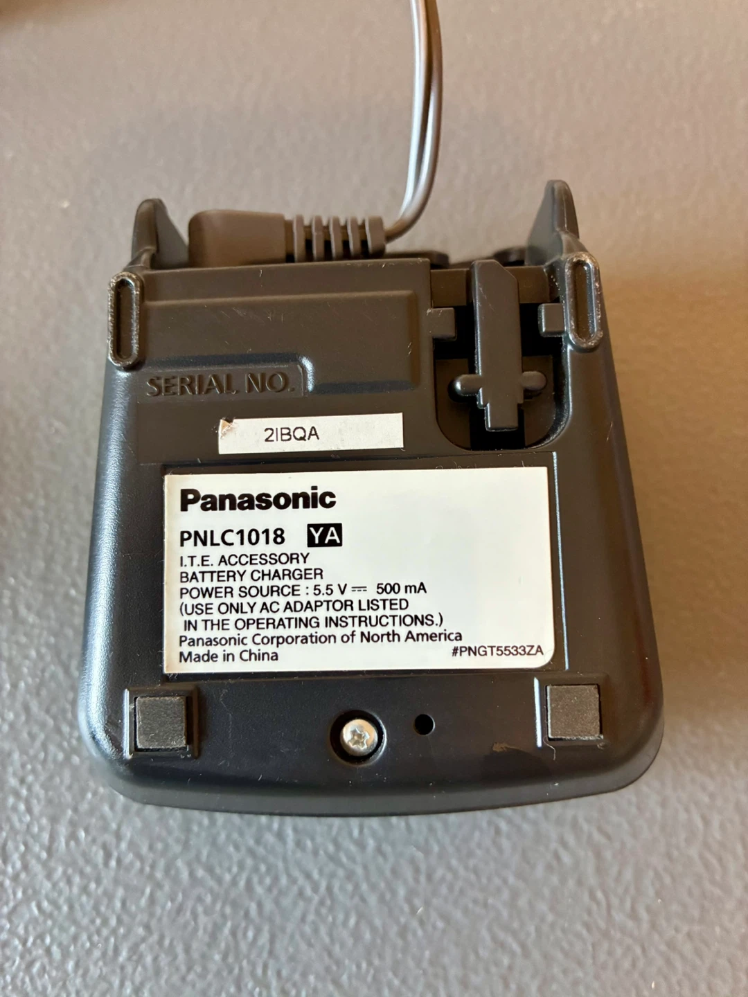 Panasonic Cordless Phone with Charger and AC Adapter - photo 5