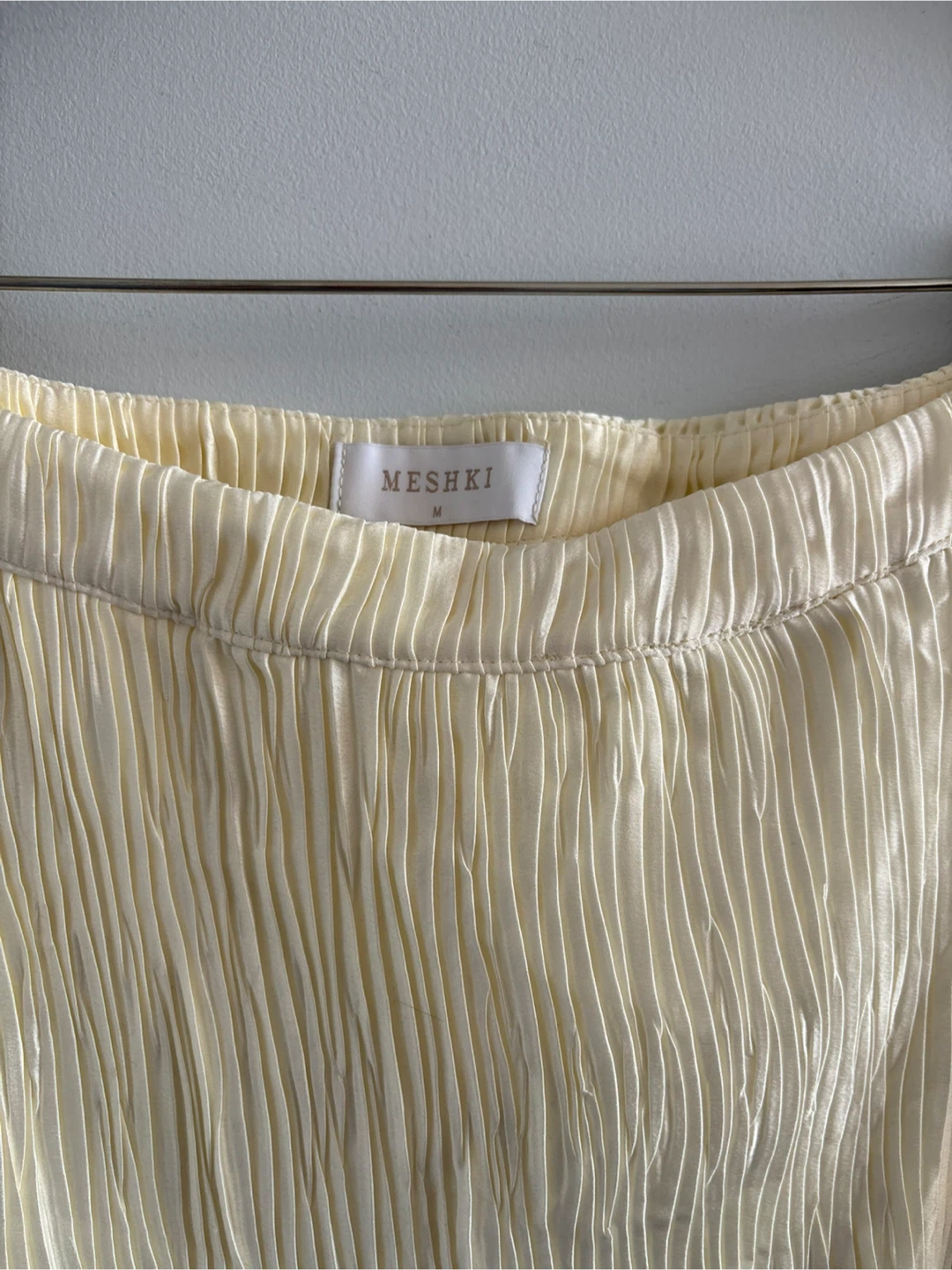 Meshki | Plisse mini skirt  - Size M - photo 3