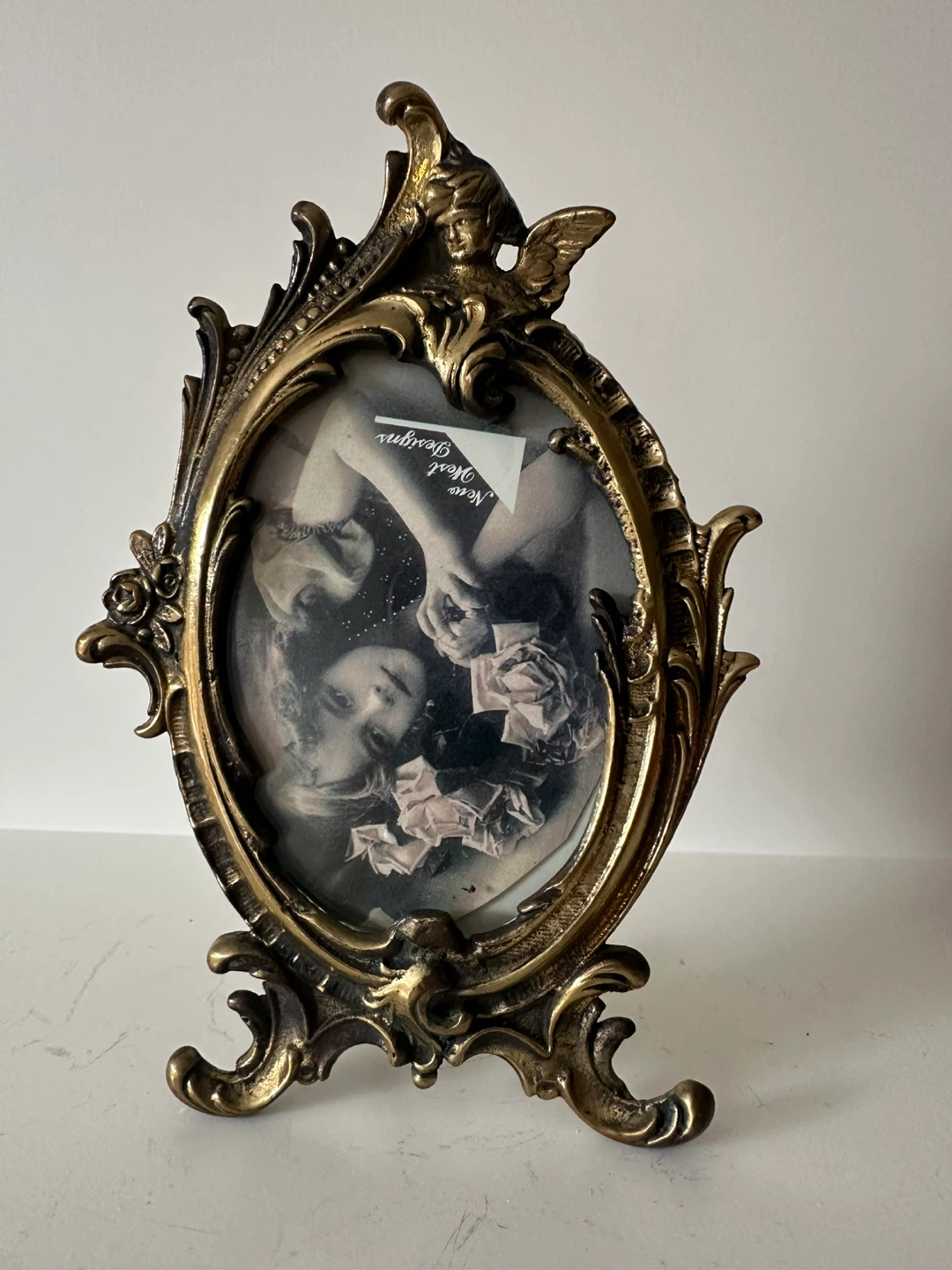 Ornate Vintage Style Tabletop Picture Frame - photo 4