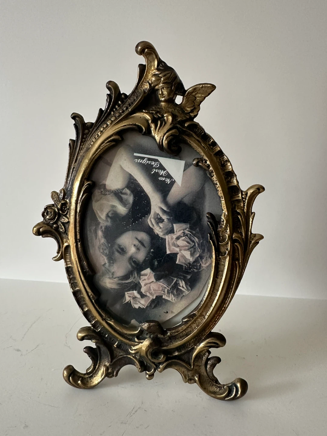 Ornate Vintage Style Tabletop Picture Frame