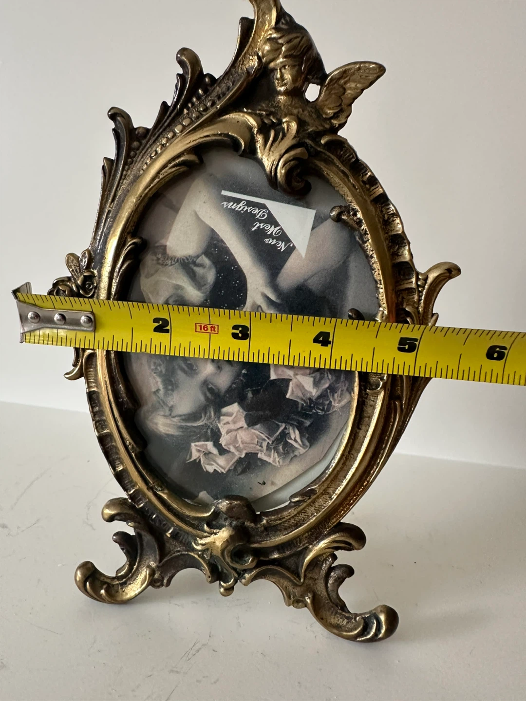 Ornate Vintage Style Tabletop Picture Frame - photo 3