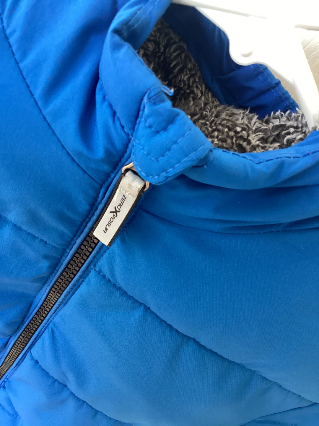 ZeroXposur Blue Puffer Jacket - Size S (6-7) - photo 2