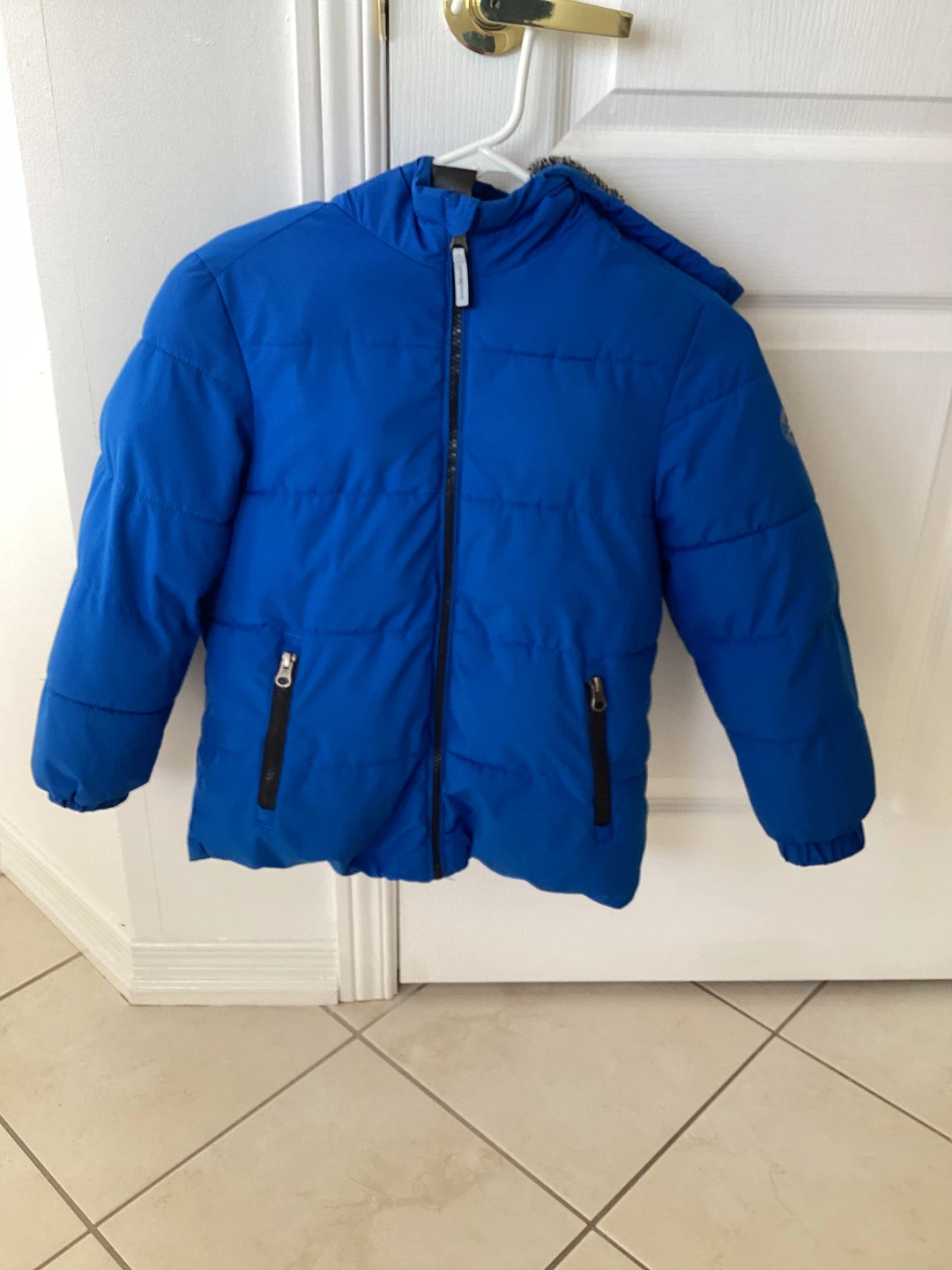 ZeroXposur Blue Puffer Jacket - Size S (6-7)