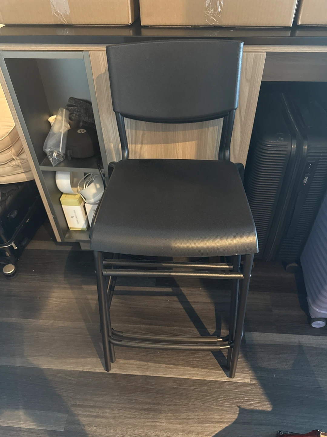 IKEA STIG Counter Height Bar Stool - Black - photo 2