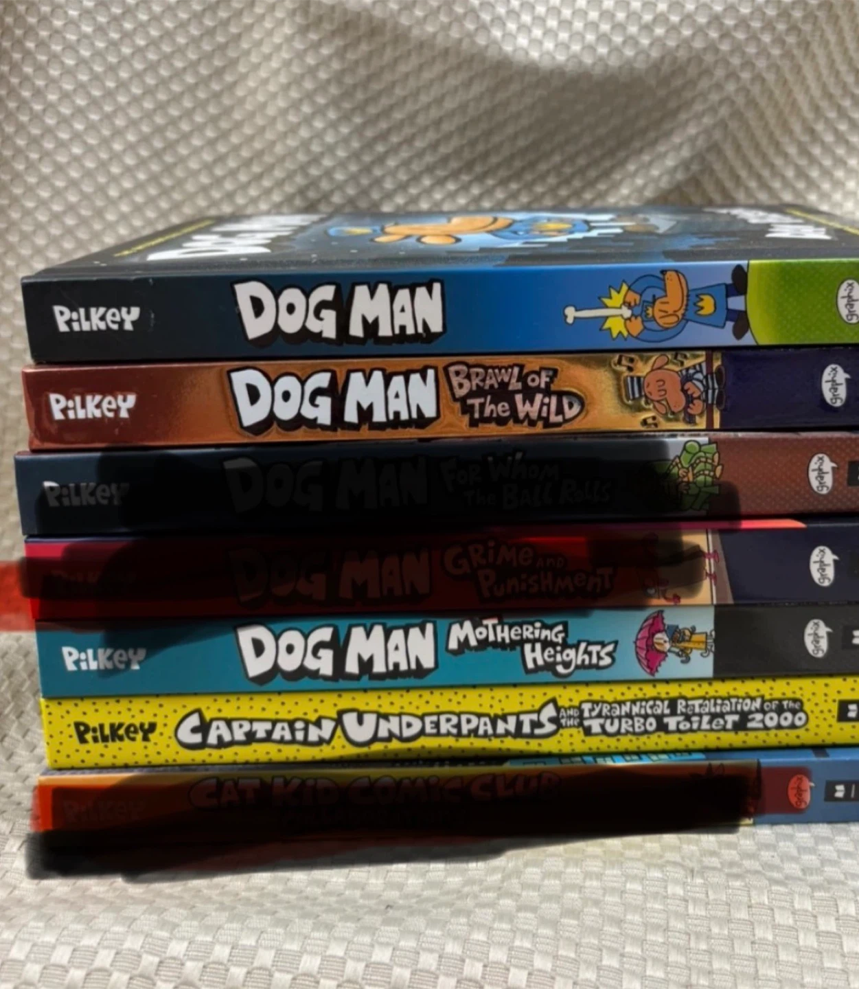 Dog Man and Cat Kid Comic Club Books by Dav Pilkey