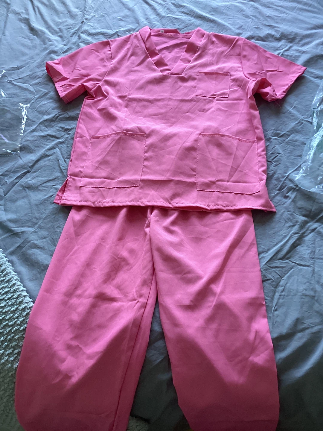 Kids cute Pink Scrub Set 10-12yrs