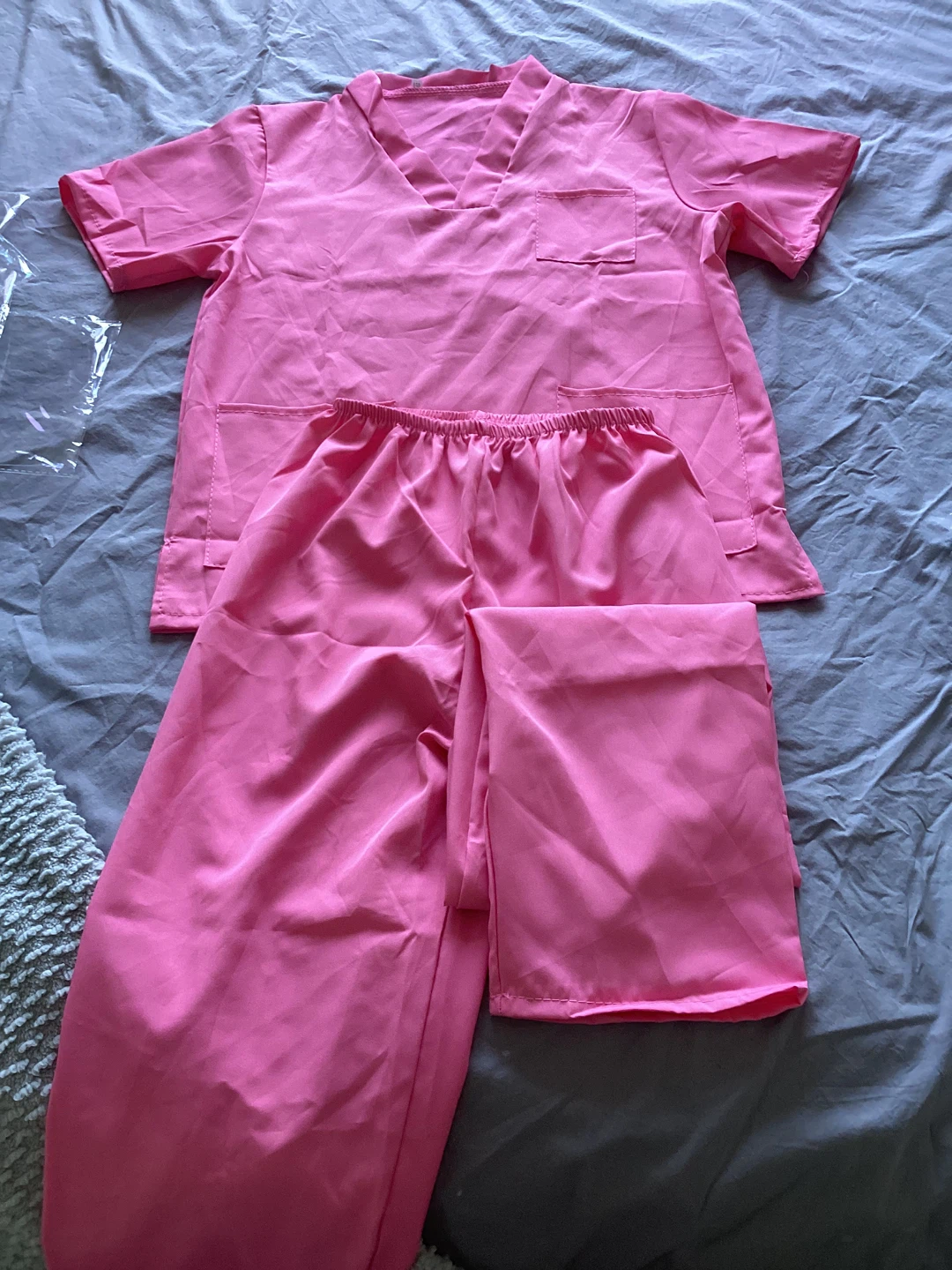 Kids cute Pink Scrub Set 10-12yrs - photo 2