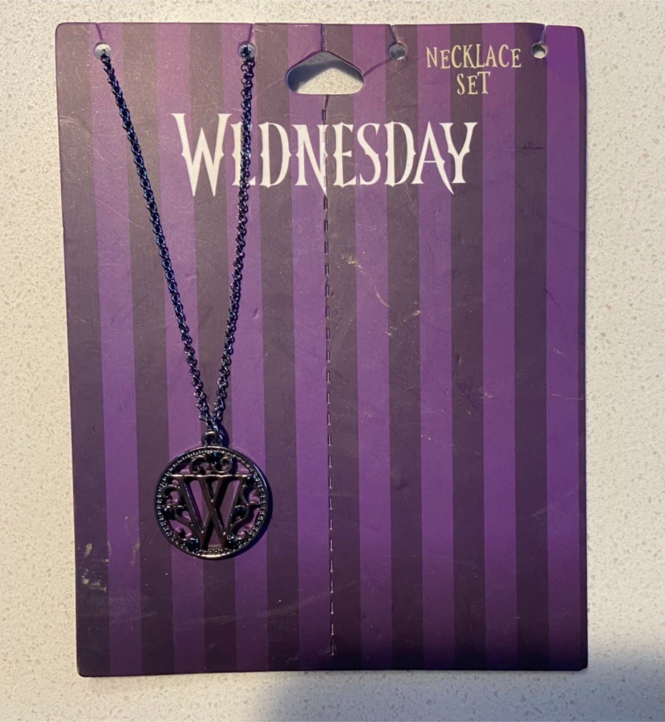 NEW Wednesday Addams Pendant Necklace