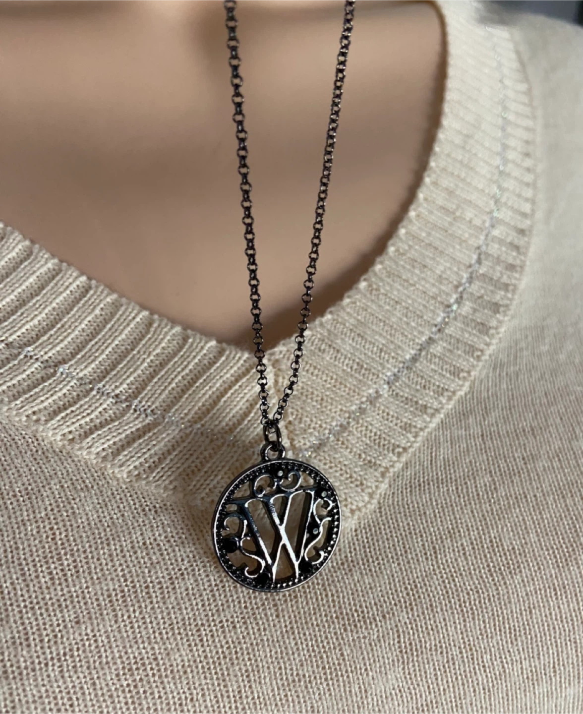 NEW Wednesday Addams Pendant Necklace - photo 5