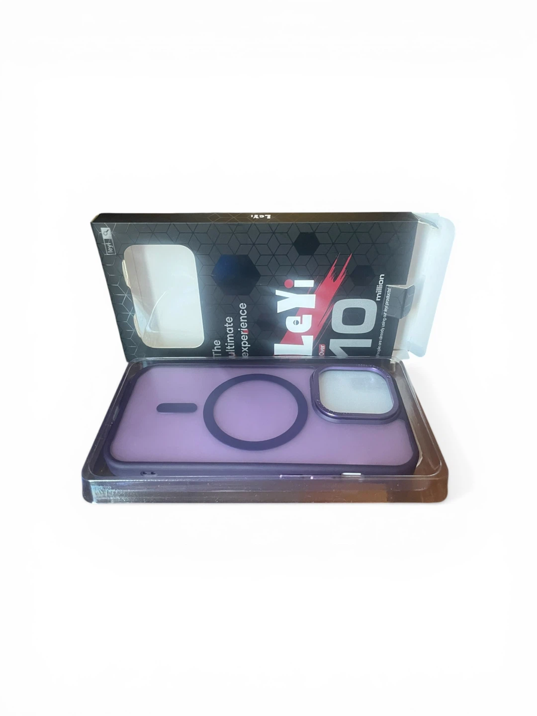Coque LeYi pour iPhone 14 Pro - Mauve - photo 3