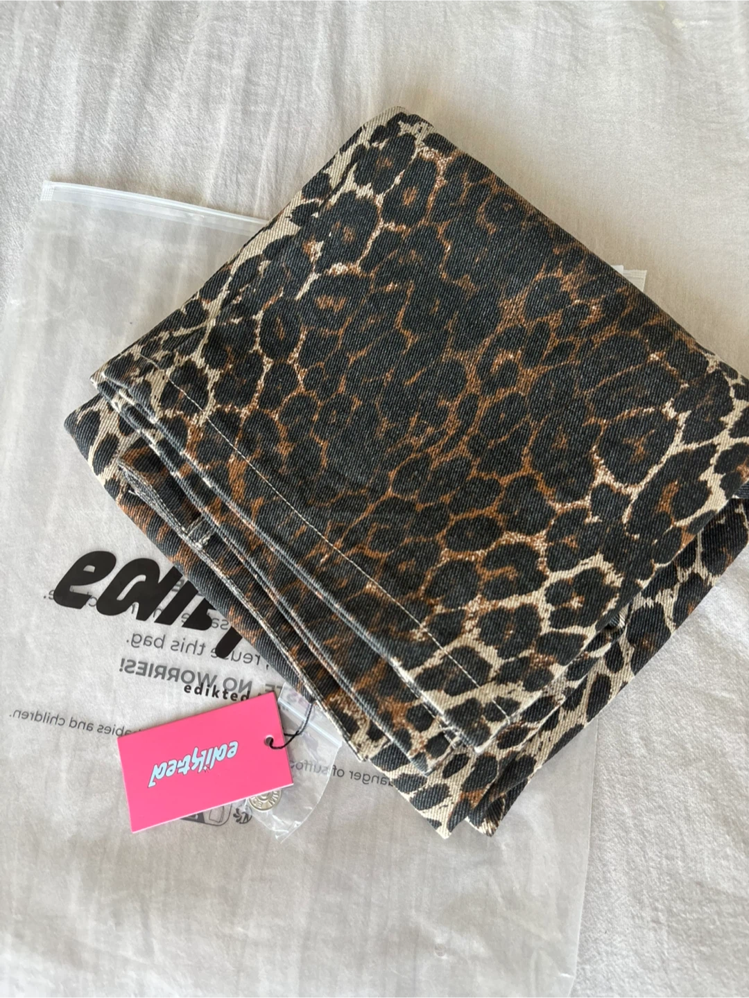 NWT Edikted | Low rise baggy jeans - S - photo 4