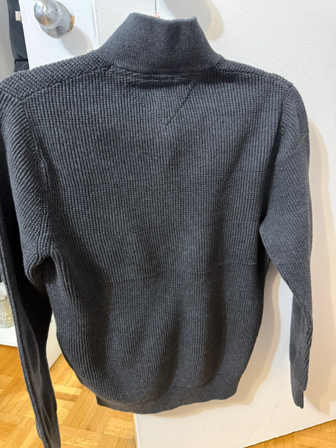 Tommy Hilfiger Men's Grey 1/4 Zip Sweater - Size S/P - photo 4
