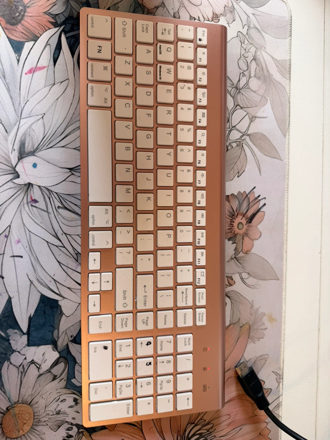 HP Rose Gold Laptop with Wireless Mouse and Keyboard - photo 3
