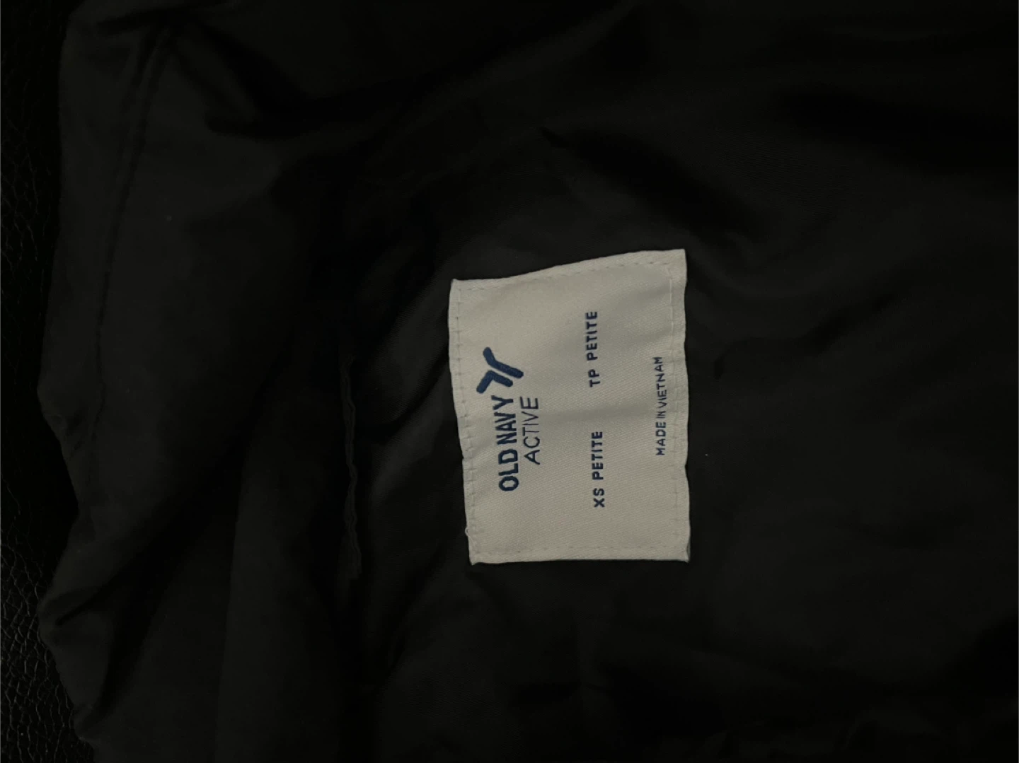 Old Navy Active Puffer Jacket - XS Petite - Black