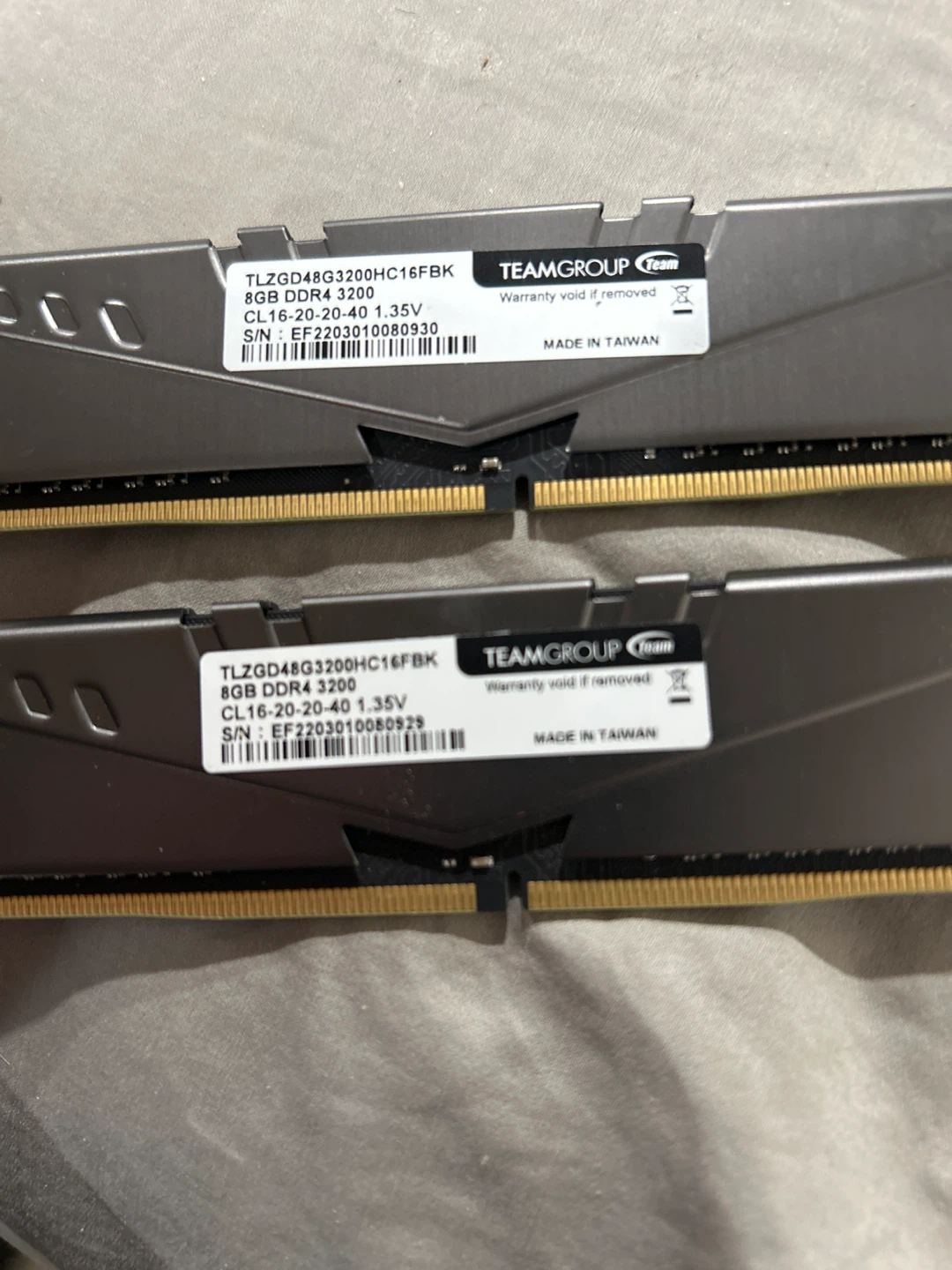 Teamgroup T-Force Vulcan Z DDR4 16GB (2x8GB) 3200MHz CL16 RAM - photo 2