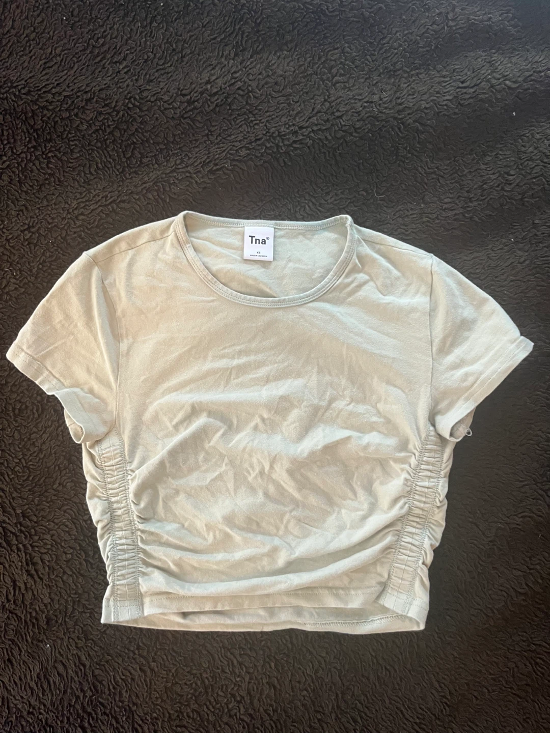 Tna Ruched Cropped T