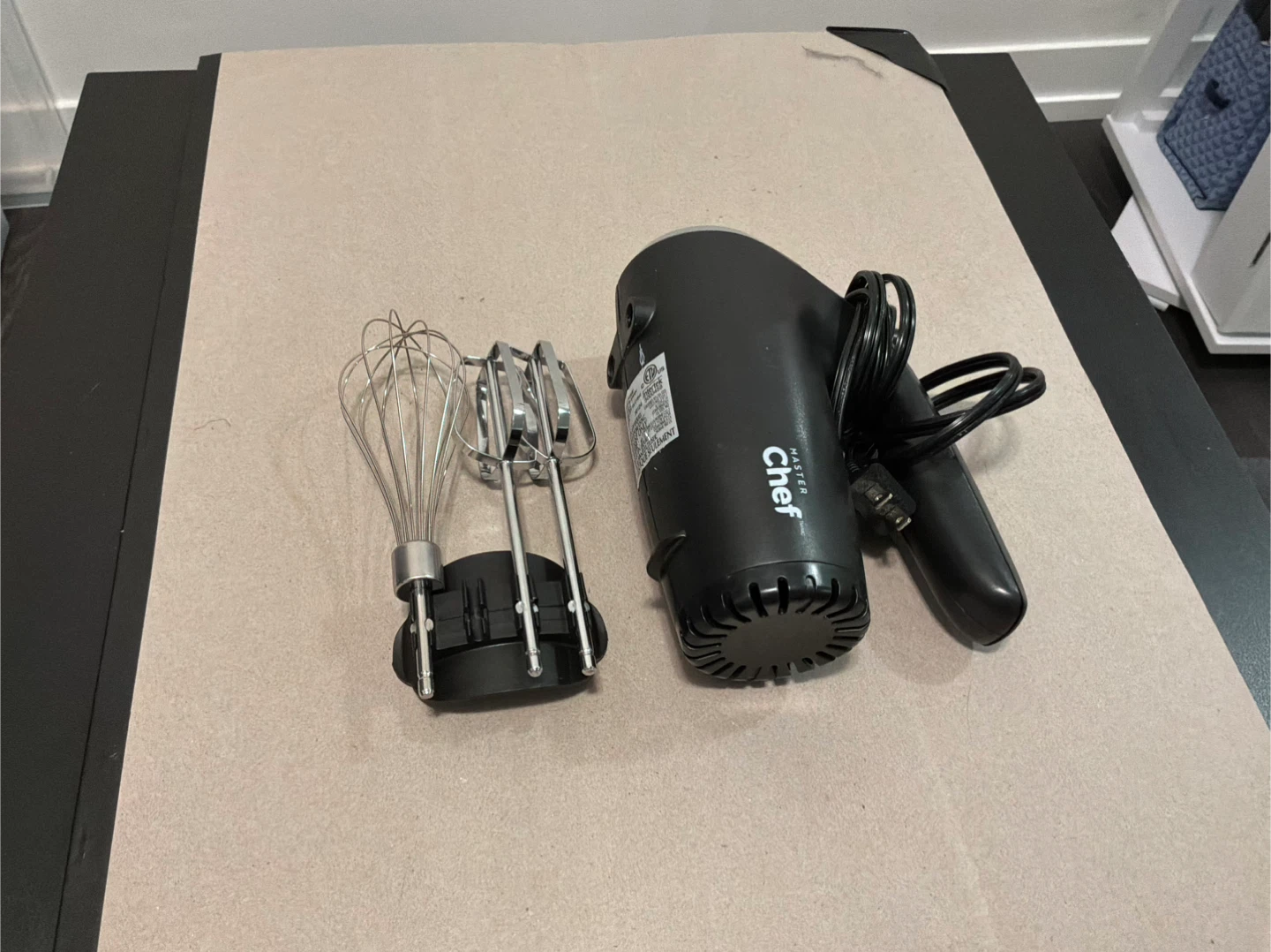 Chef Master Hand Mixer with Beaters - photo 2