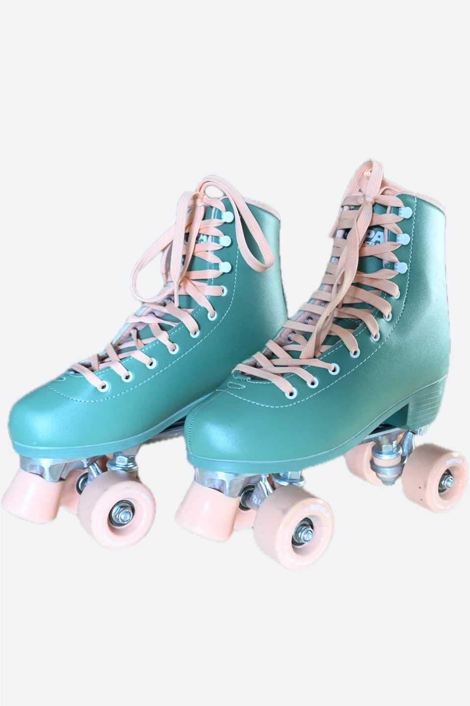 Impala Quad Roller Skates - Green/Peach - Women’s size 9