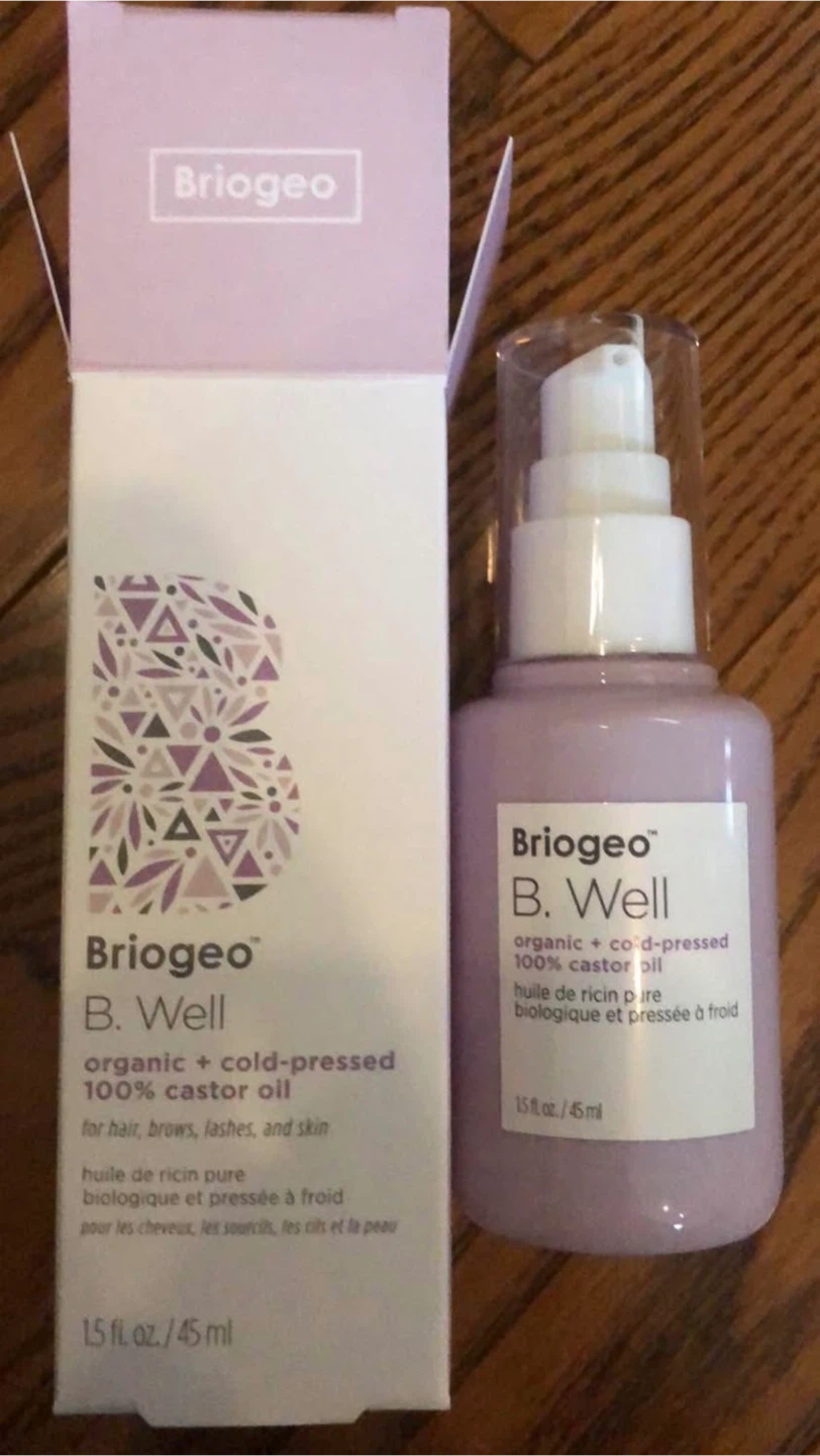 Briogeo B. Well Organic + Cold-Pressed 100% Castor Oil 1.5 fl oz