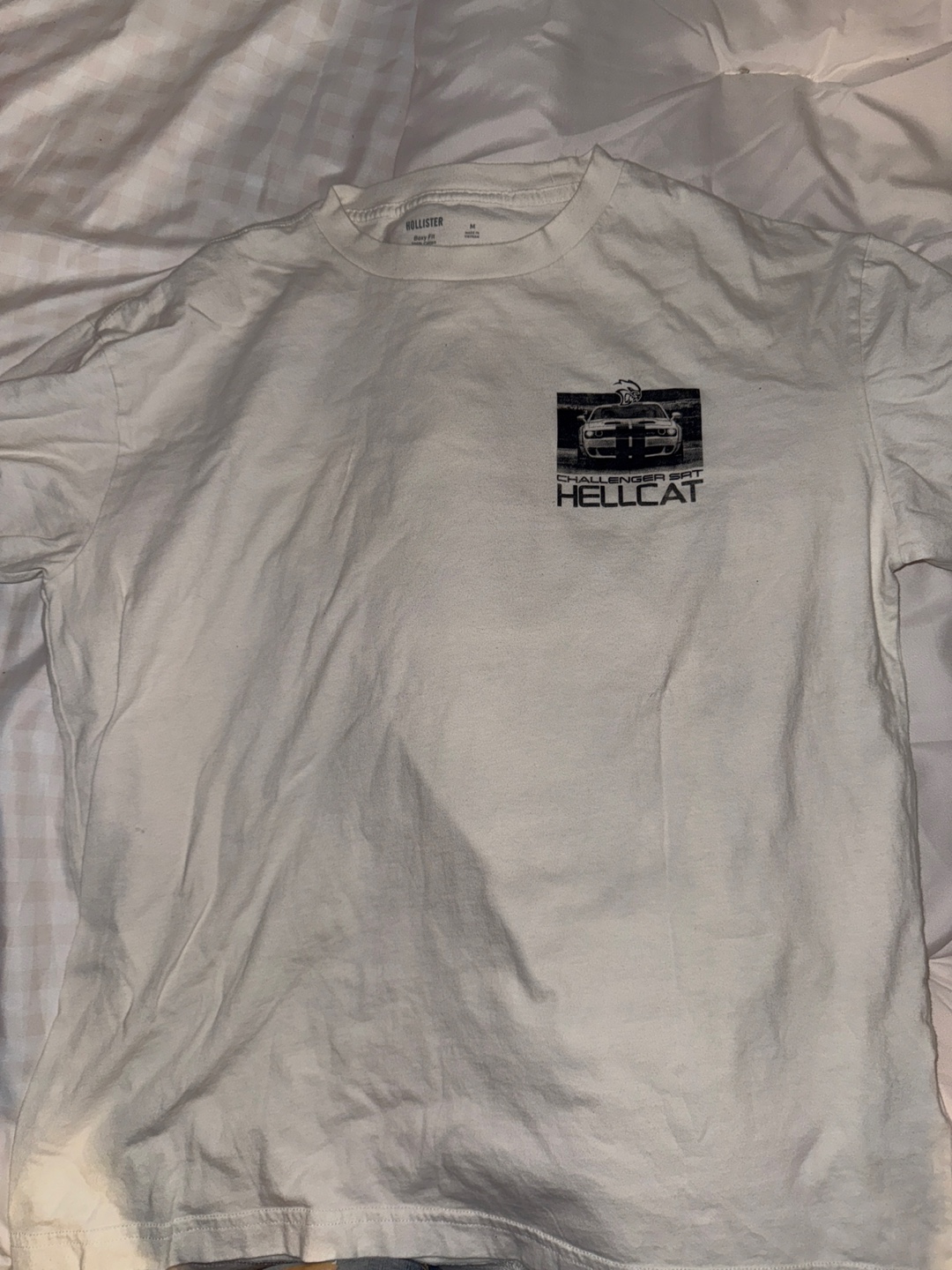 Hollister "Hellcat" Graphic T-Shirt - Size M