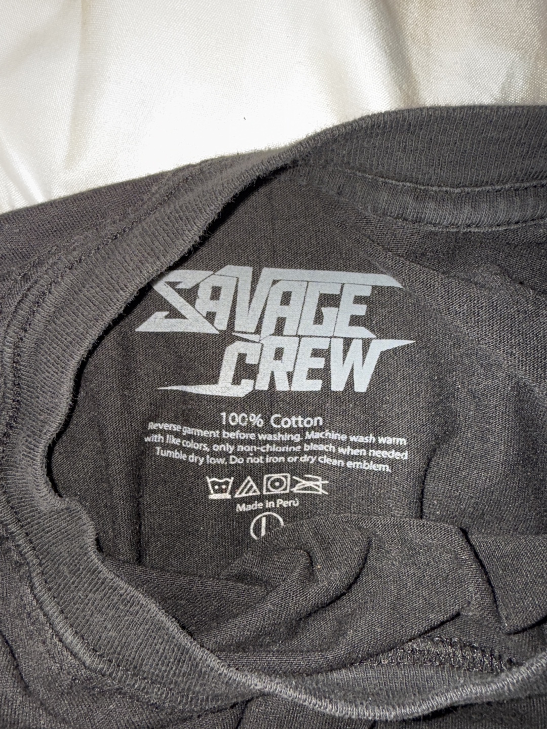 Savage Crew Black Graphic T-Shirt - photo 5