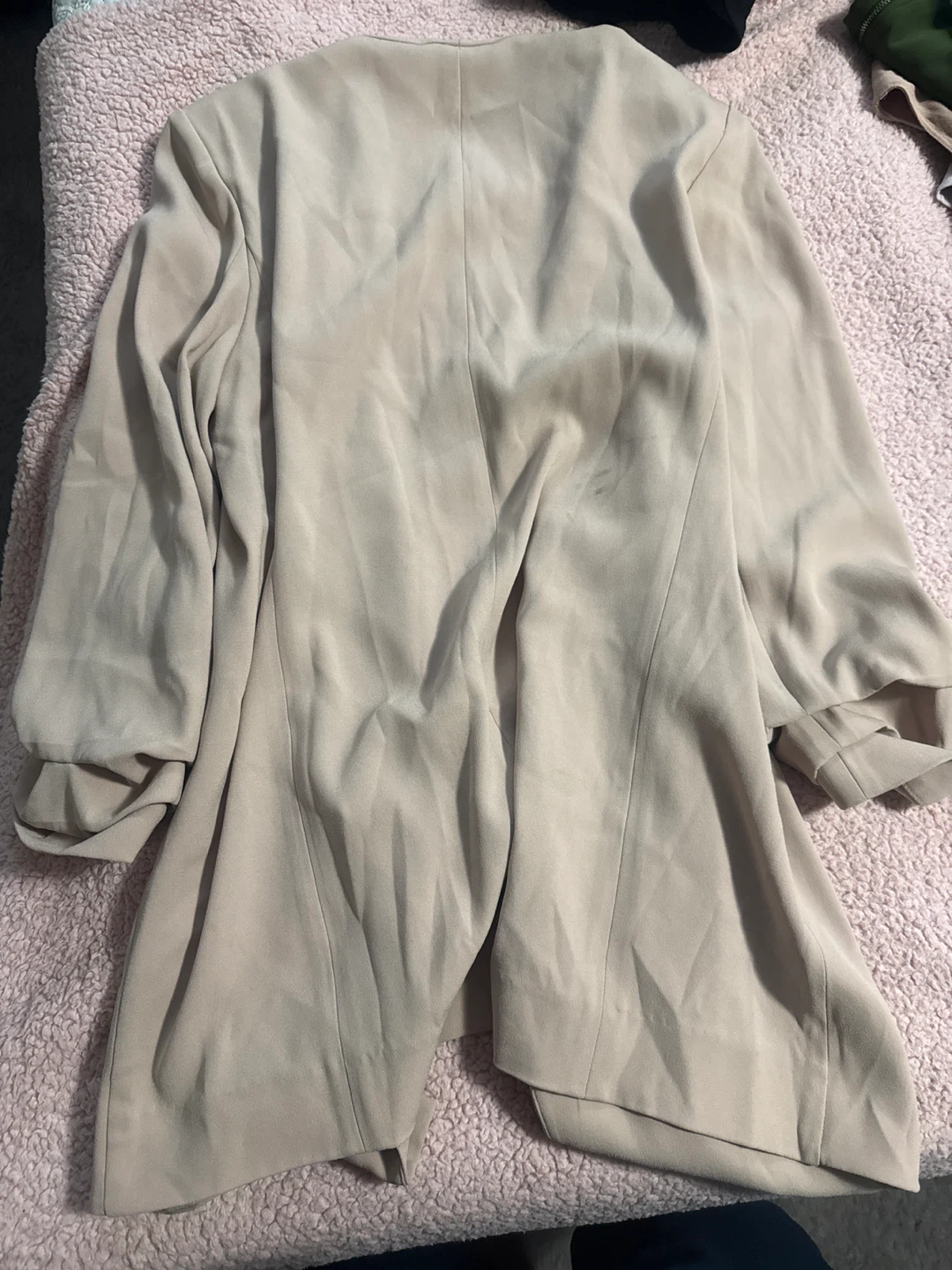 Babaton Beige Blazer - Size 12 - photo 3
