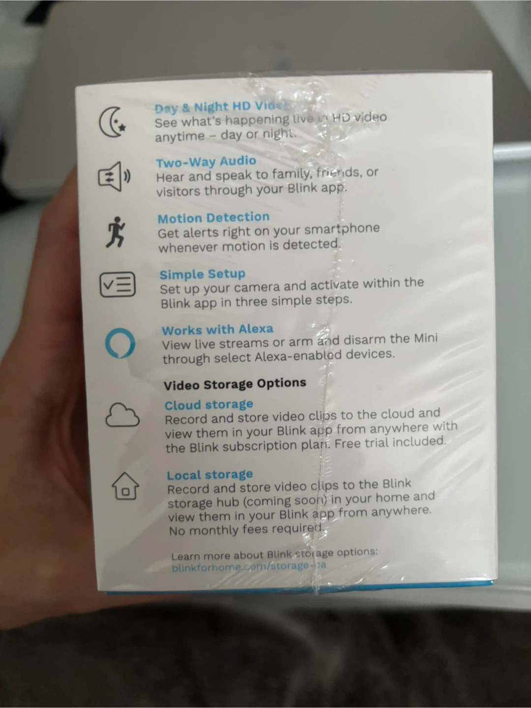 Blink Mini Indoor Plug-in HD Smart Security Camera 🥕 - photo 2