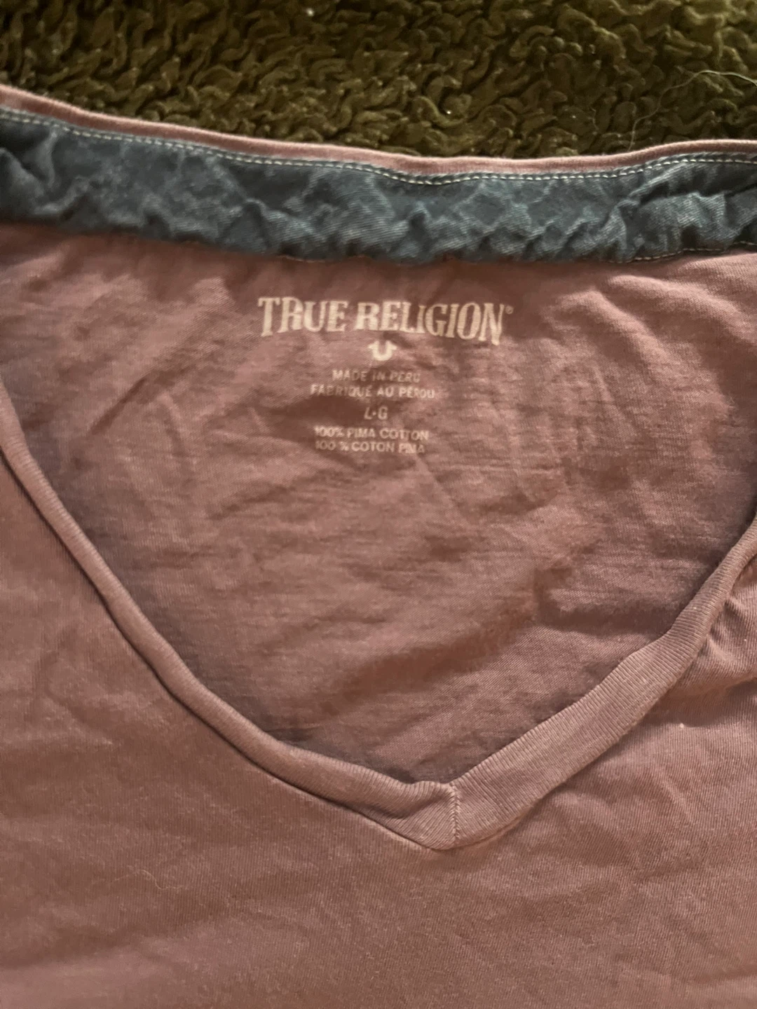 True Religion V-Neck T-Shirt - photo 2