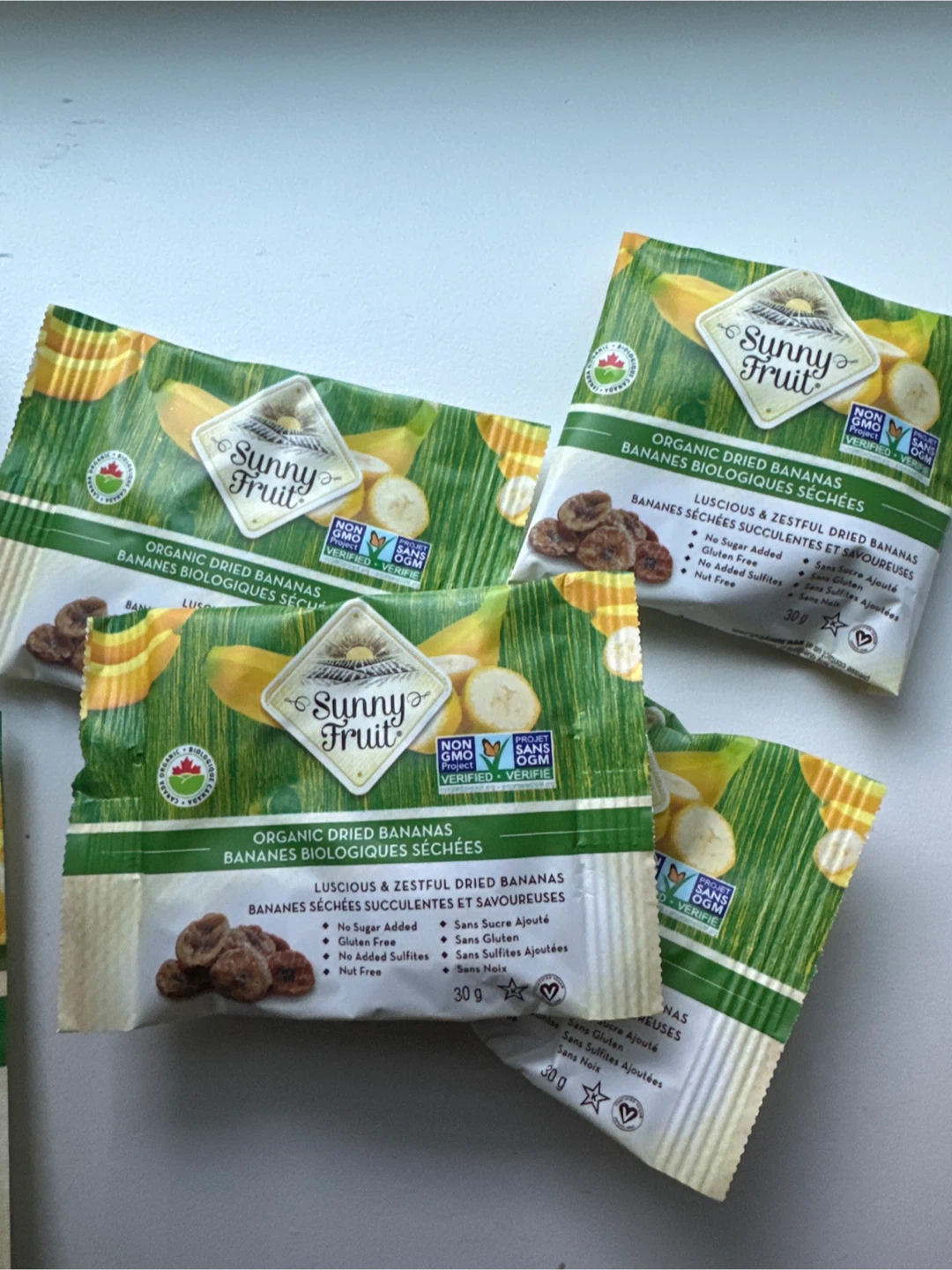 Free dried bananas