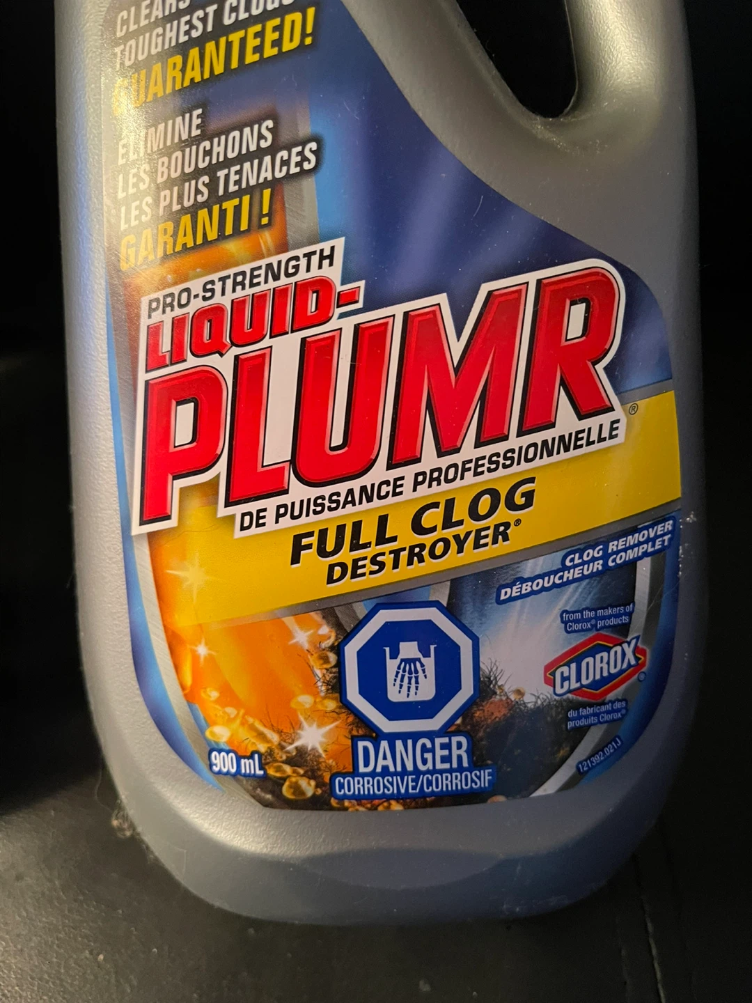 🥕Liquid-Plumr Full Clog Destroyer one and 1/2 bottles - photo 2