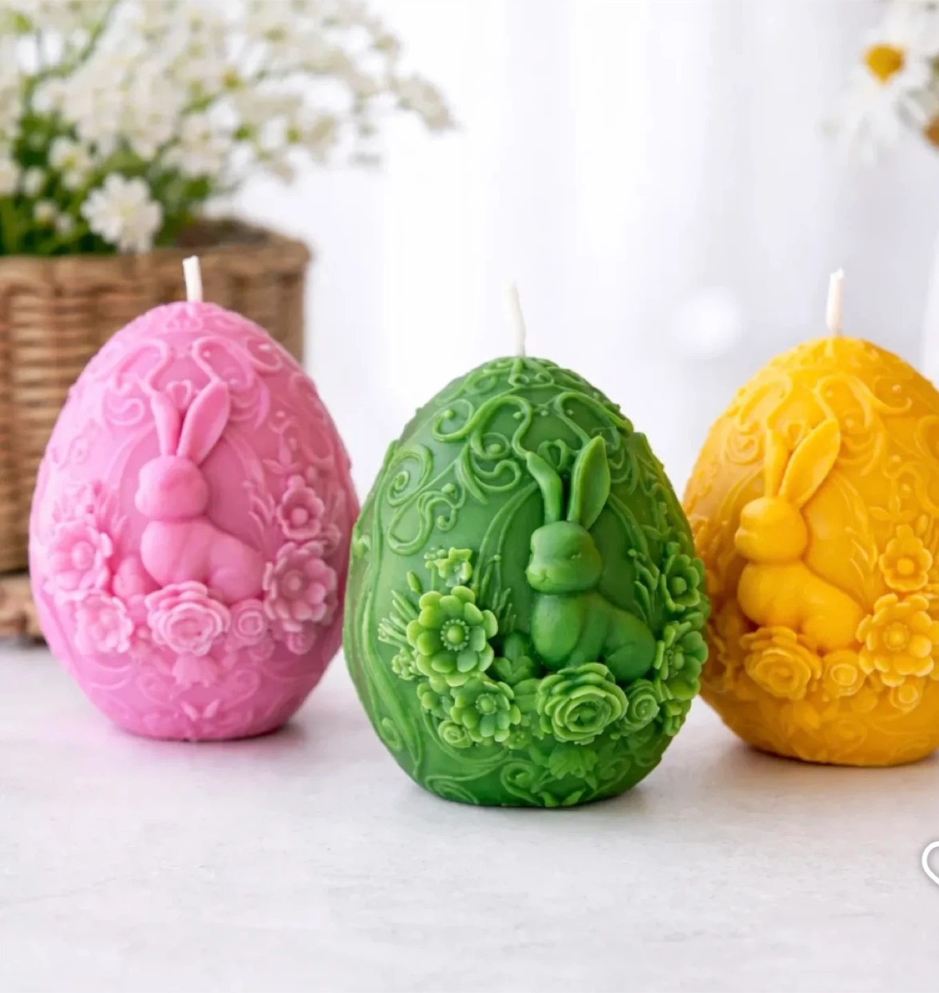 Easter Egg Bunny Candles - photo 5