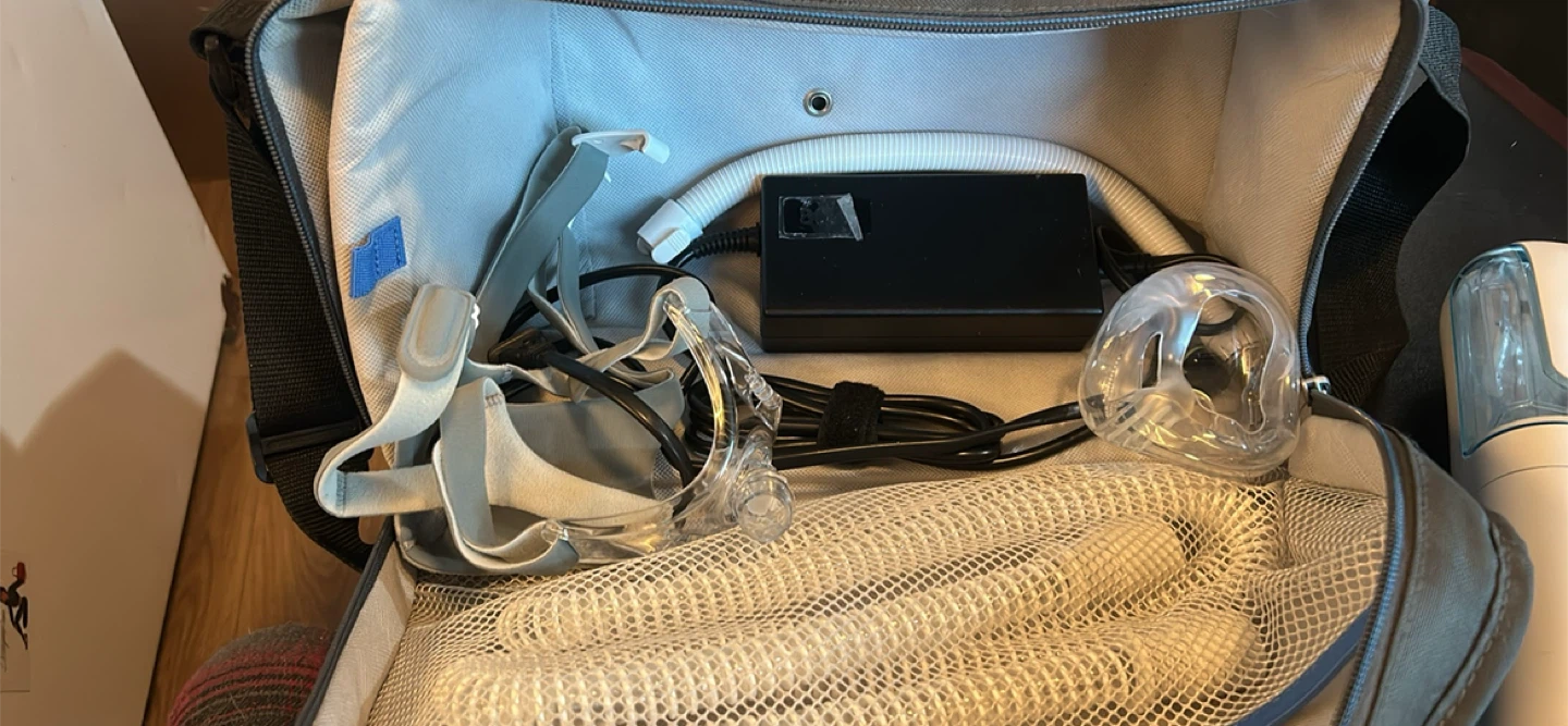 Philips Respironics CPAP Machine with Travel Bag and Accessories - photo 3