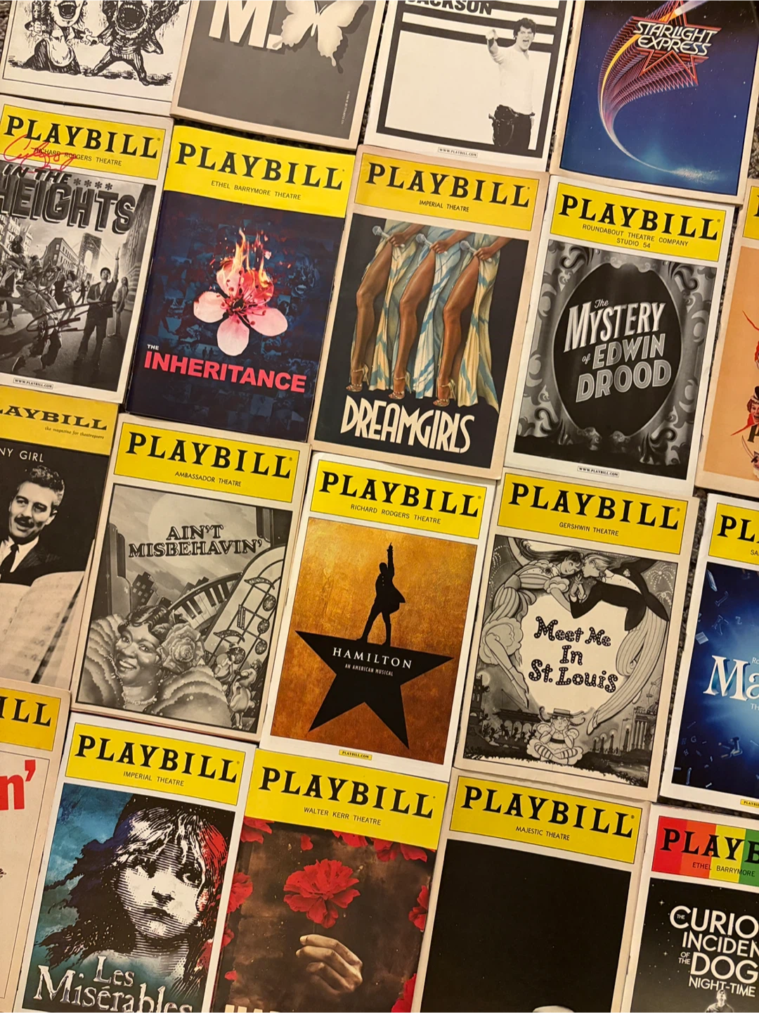 Broadway Playbills