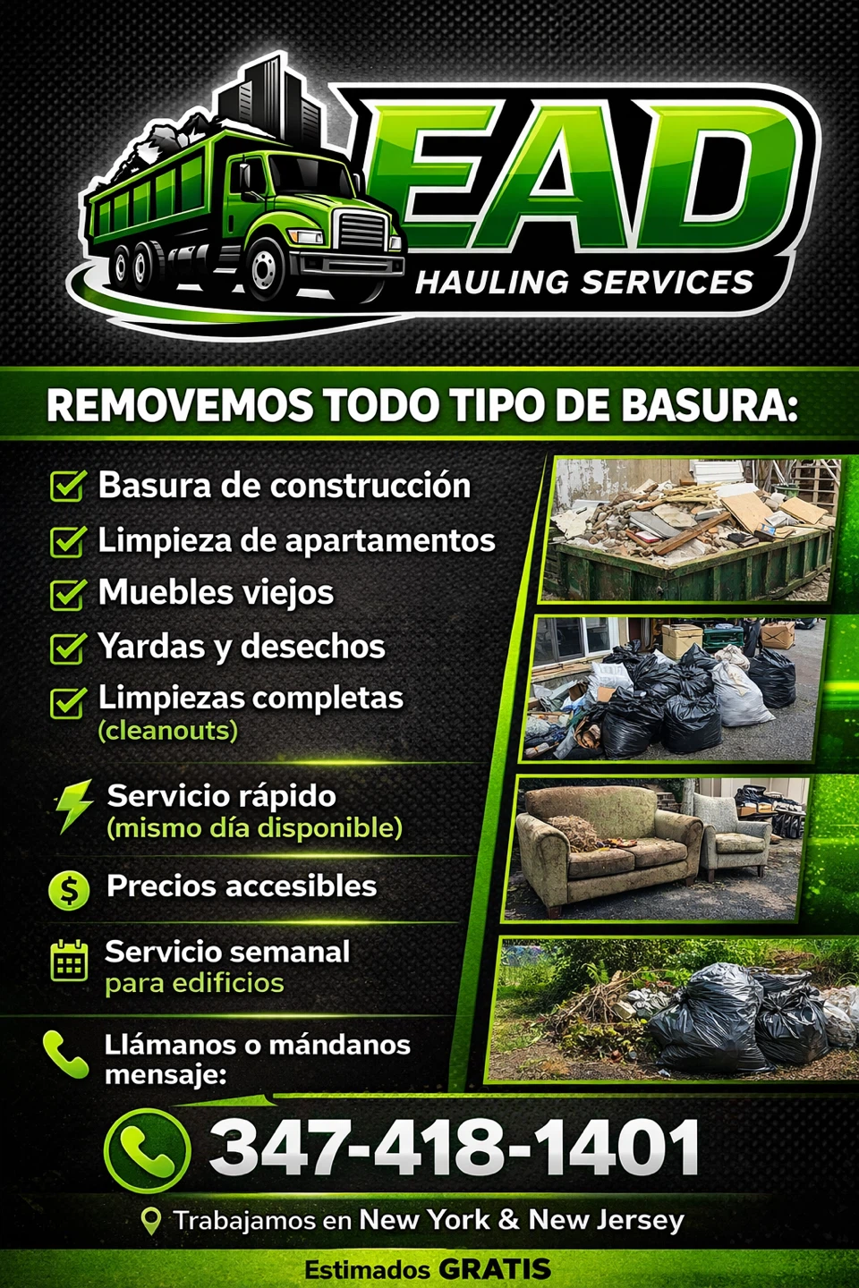 EAD Hauling Services - Junk Removal & Cleanouts - photo 2