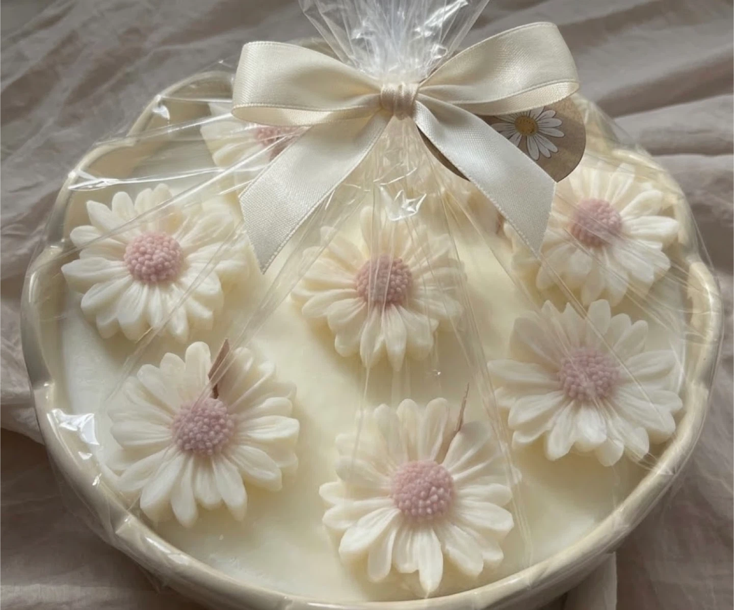 Daisy Flower Scented Candle - photo 3