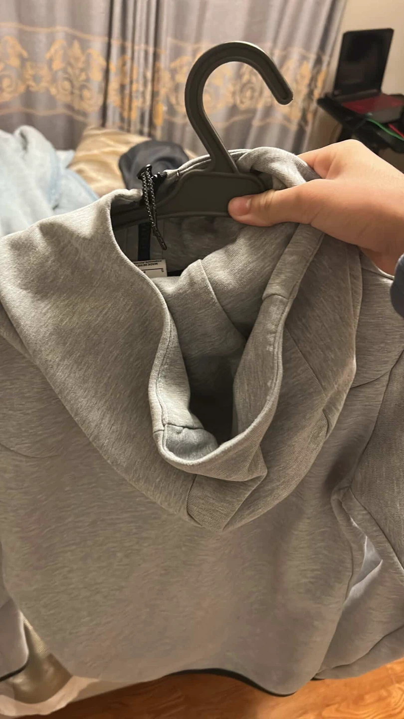 Nike Tech Fleece Full Zip Hoodie Grey (S) - photo 3