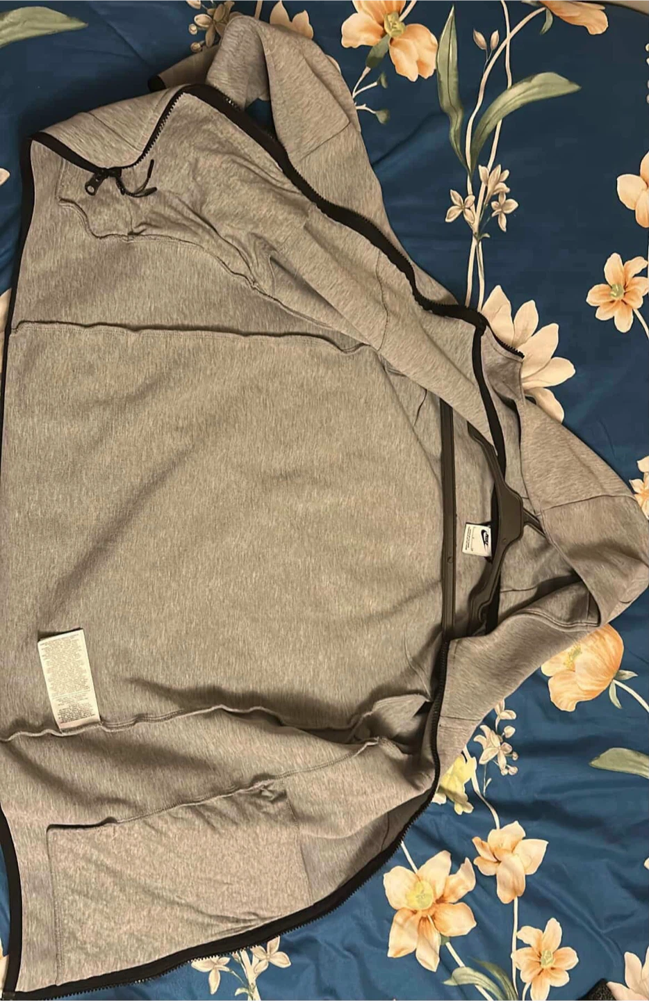 Nike Tech Fleece Full Zip Hoodie Grey (S) - photo 4