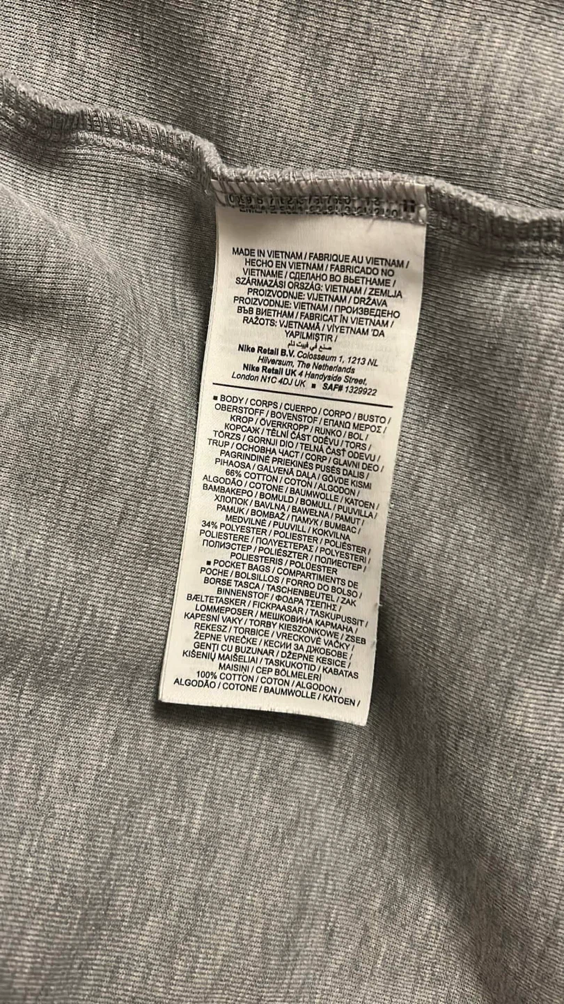 Nike Tech Fleece Full Zip Hoodie Grey (S) - photo 5