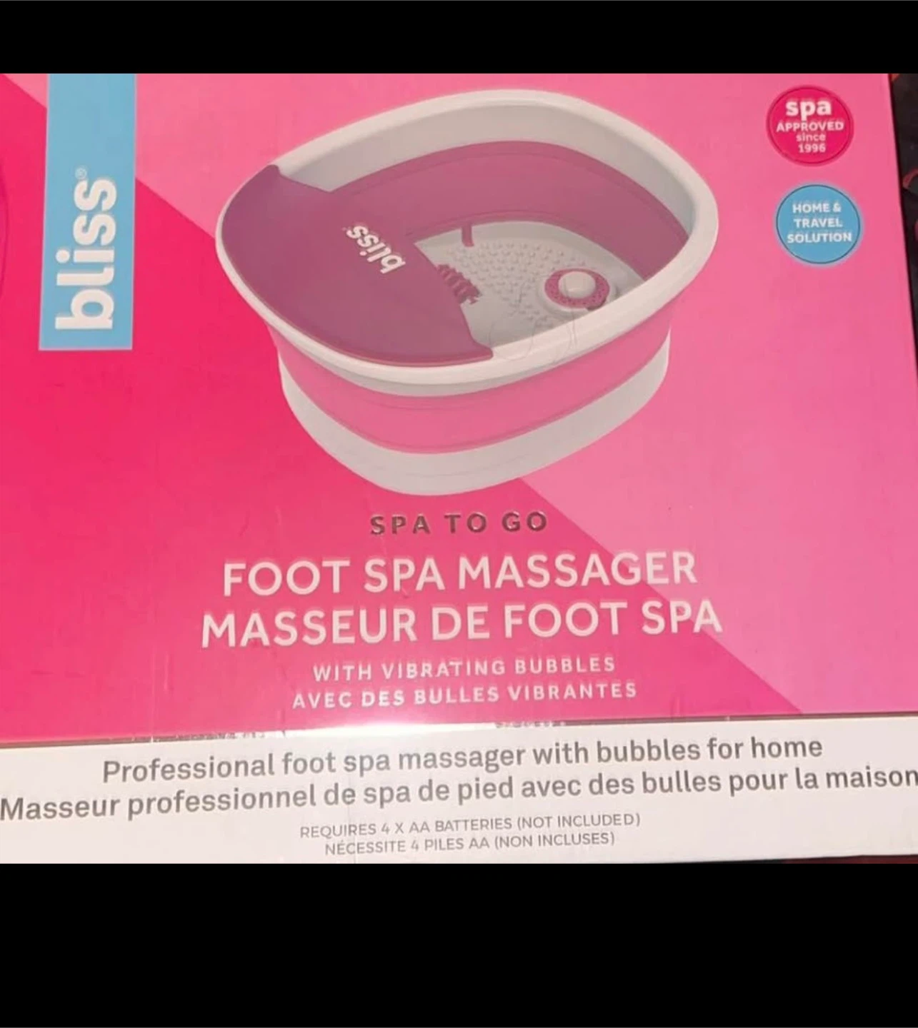 Spa foot massager