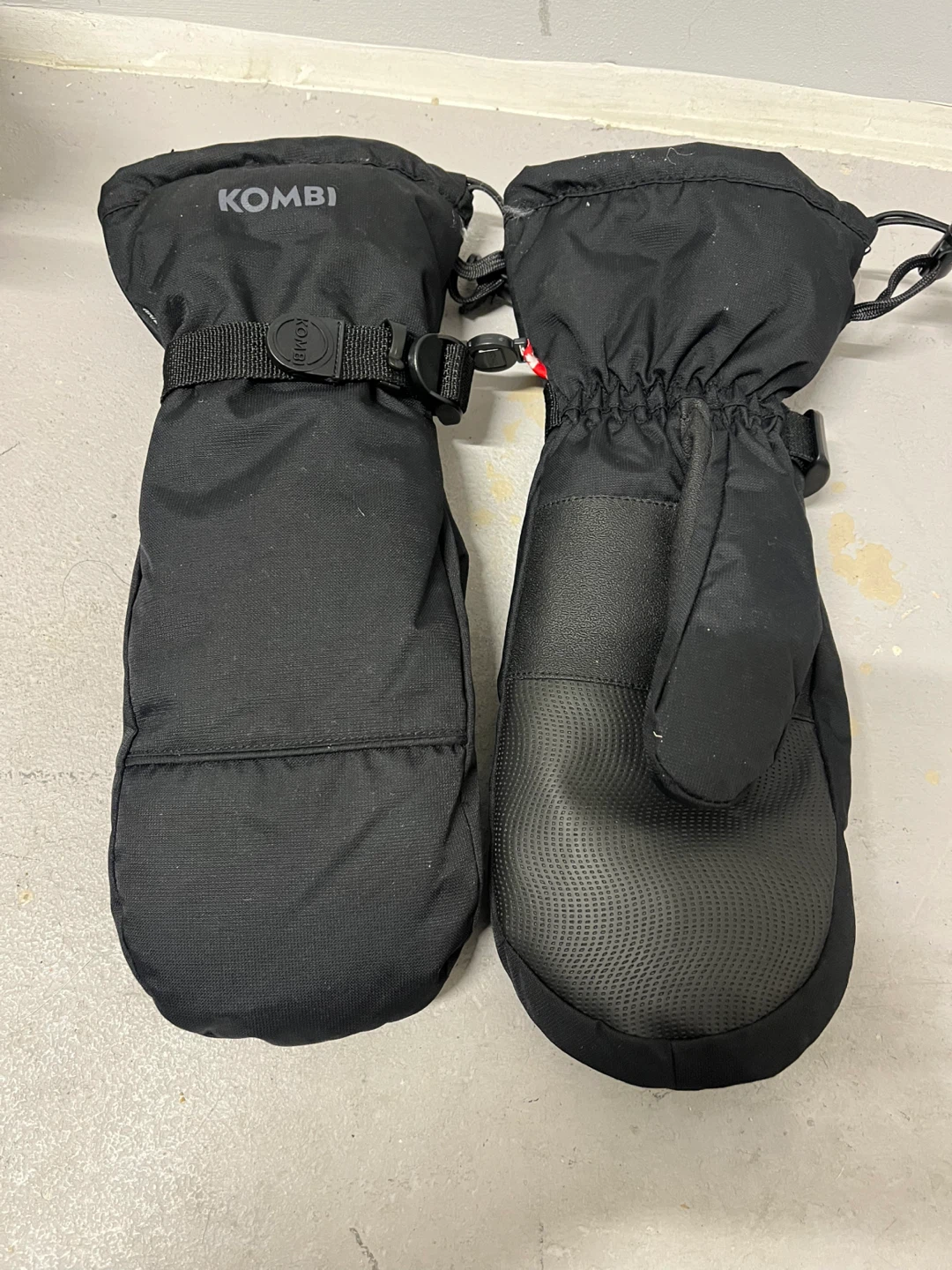 Kombi Black Ski Mittens Size L - photo 3