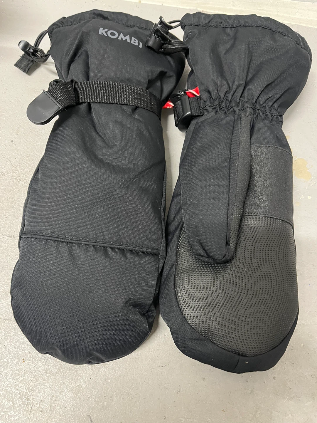 Kombi Black Ski Mittens Size L - photo 5