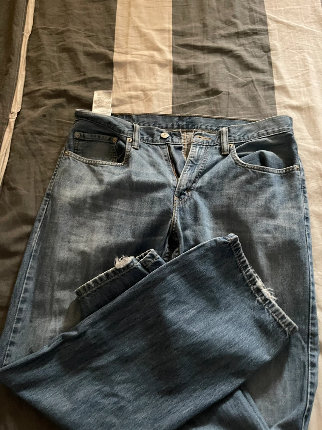 Levi's Blue Denim Jeans - photo 3