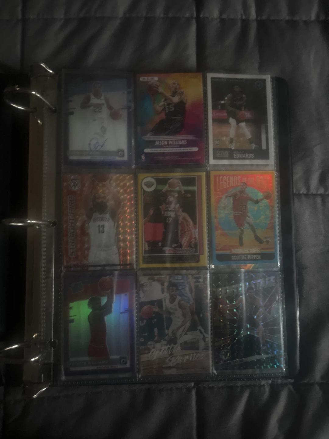 Collection of 9 Basketball Cards